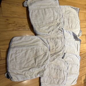 Large cotton prefolds